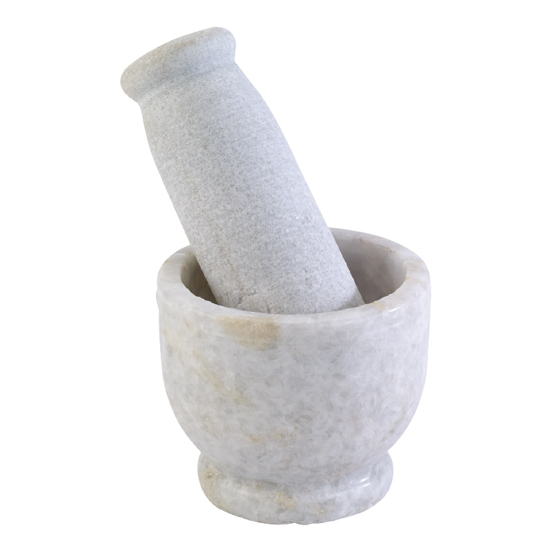 White Marble Mortar & Pestle – Be Home