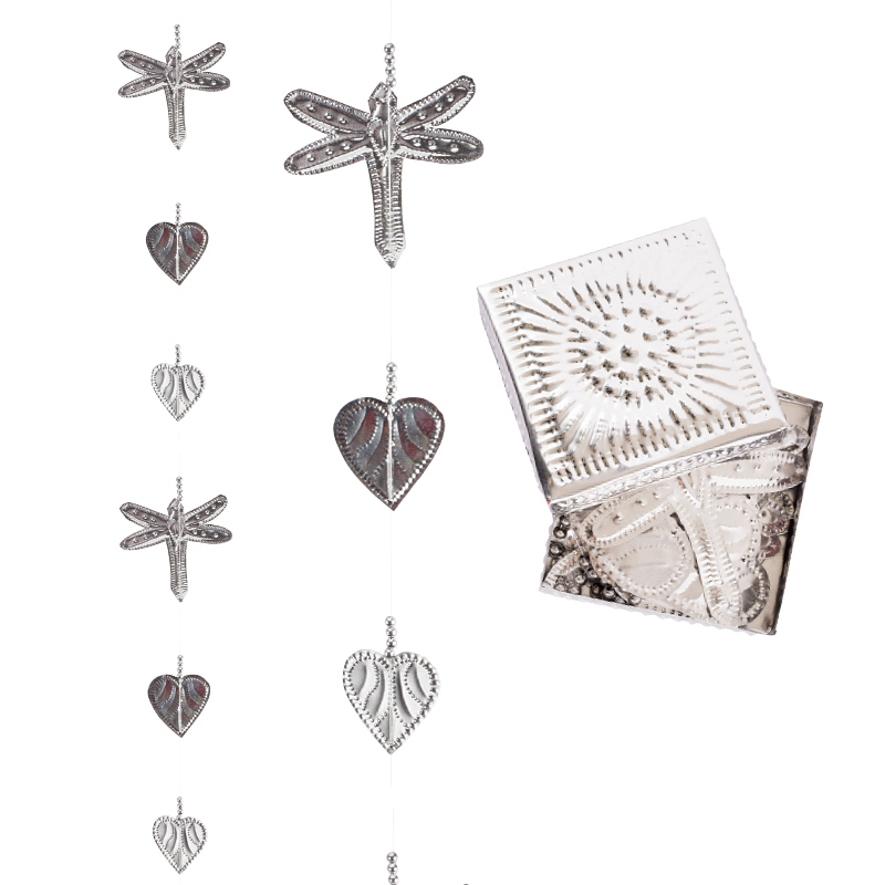 DRAGONFLY TIN GARLAND