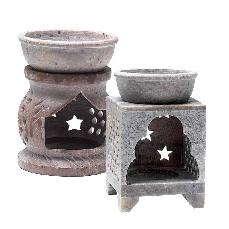 SOAPSTONE OIL BURNER