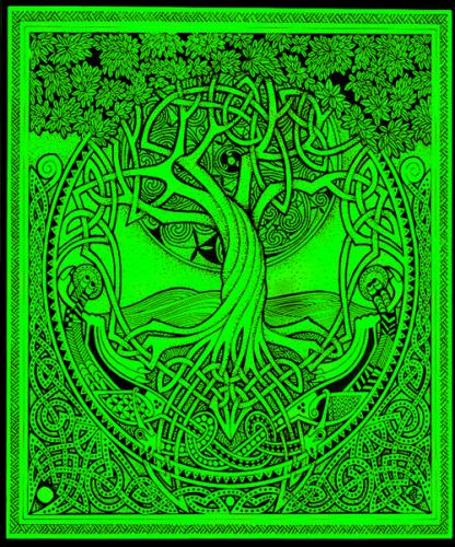 TREE OF LIFE COURTNEY DAVIS DOUBLE TAPESTRY