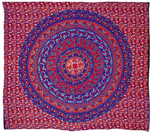 FLORAL INDIAN TAPESTRY