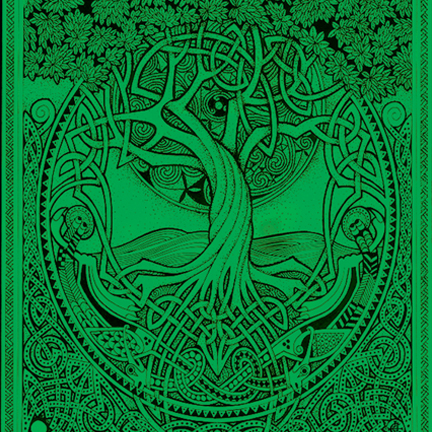 TREE OF LIFE COURTNEY DAVIS SINGLE TAPESTRY