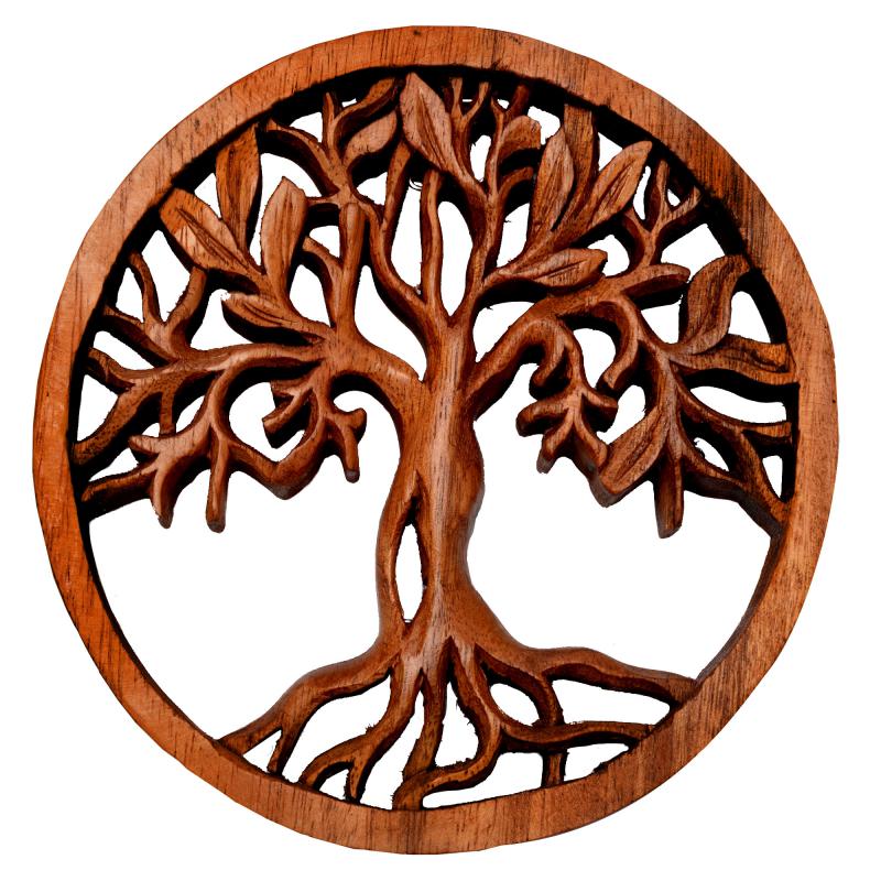 TREE OF LIFE WOODEN PLAQUE