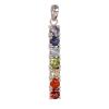 Seven Chakra Ladder Four Prong Pendant